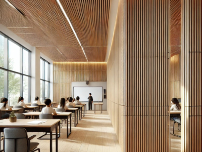 Zbavte se hluku ve škole: Jak akustické panely zlepší výuku!